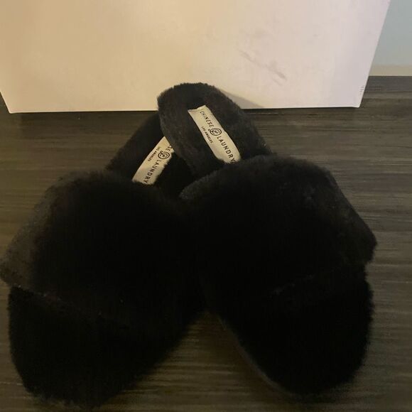 Chinese Laundry furry Mulholland Slipper shoes sz 6 New - Picture 2 of 3